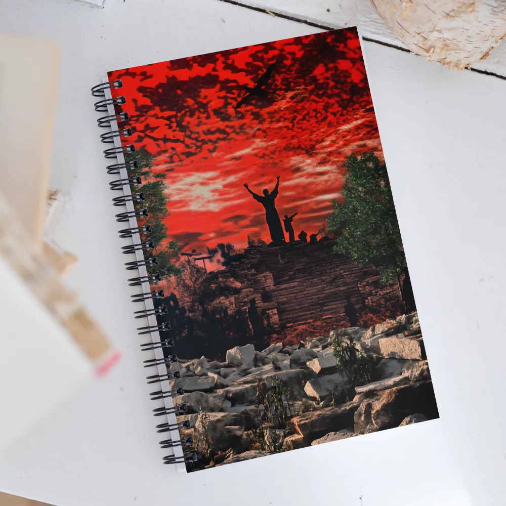 Rising Triumph | Spiral Notebook