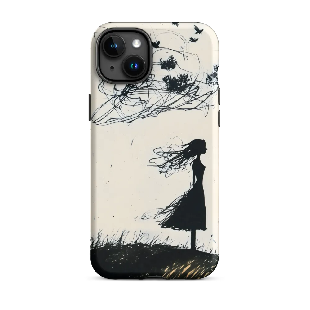 Whispers of the Wind | Phone Case |  15 Plus | Tough Case | Matte