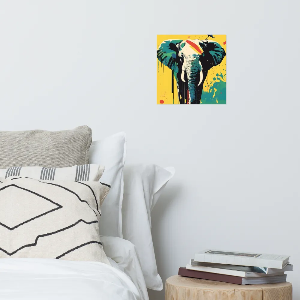 Elegance of the Wild: A Colorful Harmony