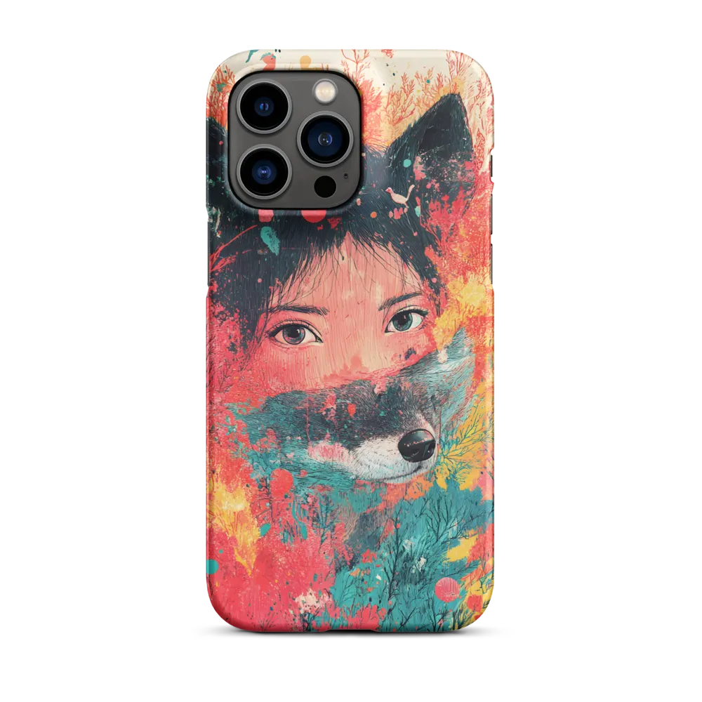Harmony of Spirit: Girl and Wolf