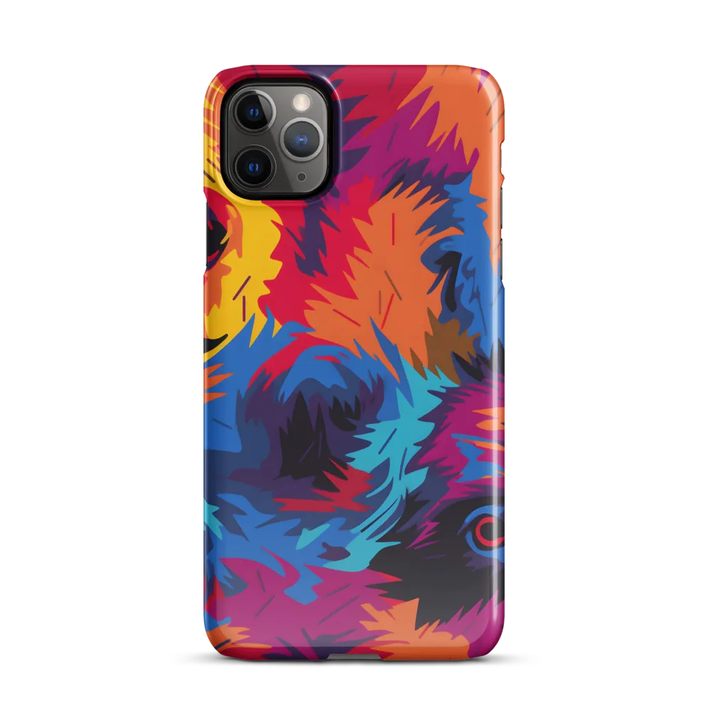 The Colorful Essence of Bears | Phone Case |  11 Pro Max | Snap Case | Glossy