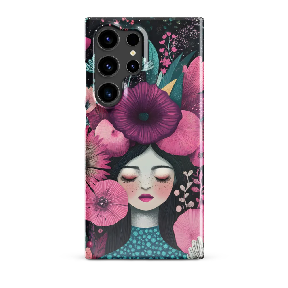 Blooming Serenity | Phone Case |  S24 Ultra | Snap Case | Glossy