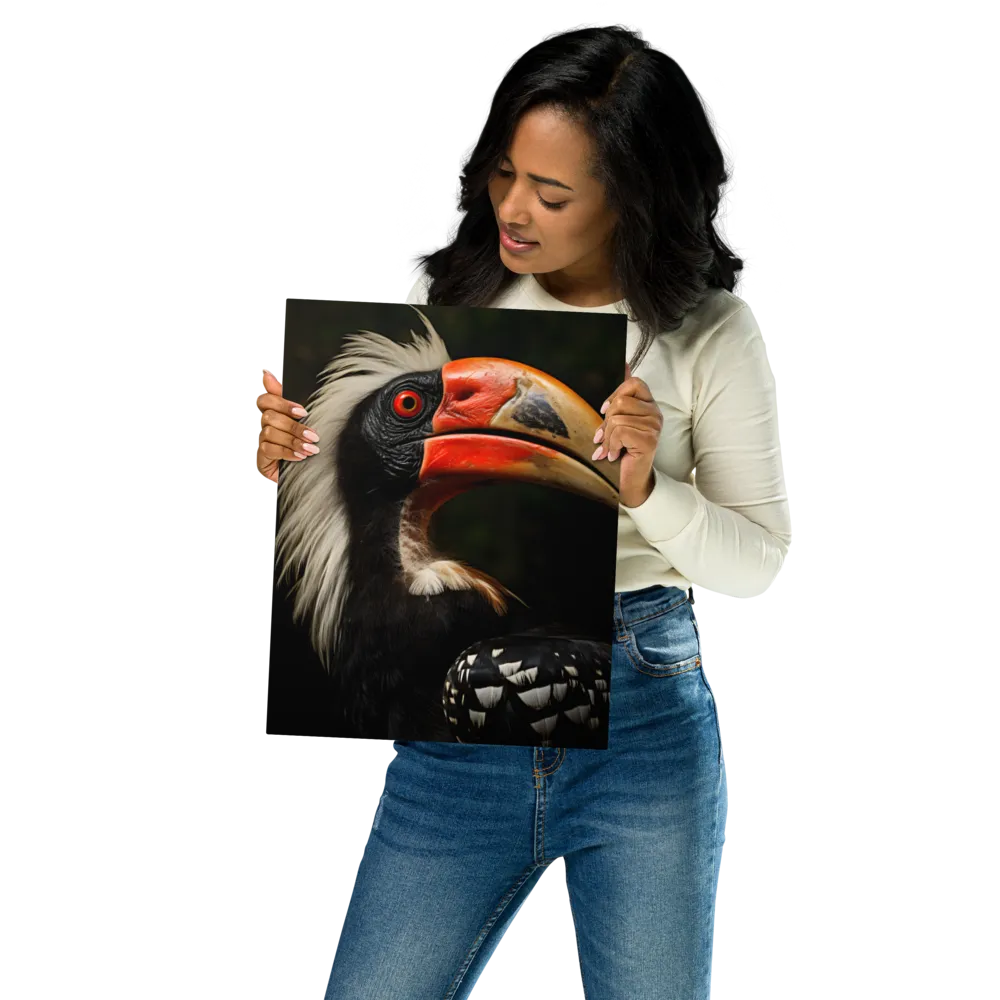 Majesty of the Hornbill | Metal Print | 11″×14″