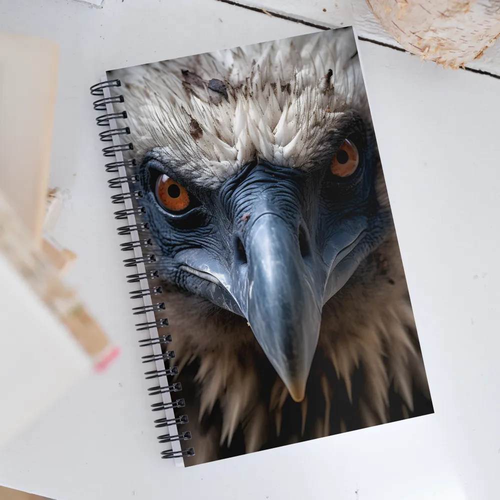 The Gaze of Strength | Spiral Notebook