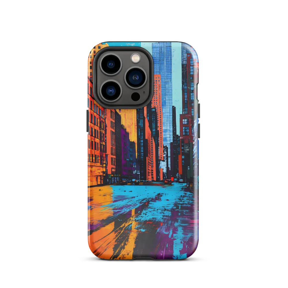 Vibrant Urban Horizons | Phone Case |  13 Pro | Tough Case | Glossy