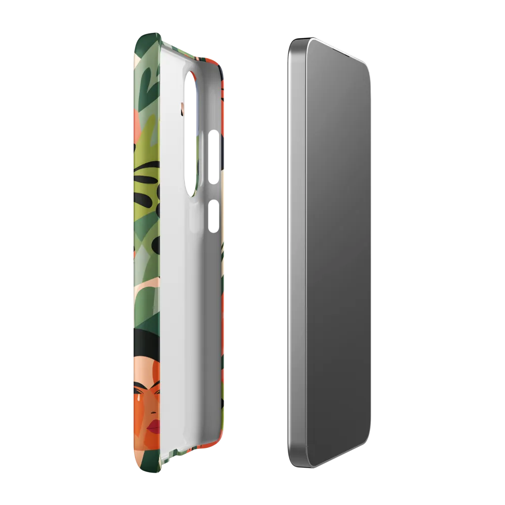 Harmony of Nature and Femininity | Phone Case |  S24 Plus | Snap Case | Matte
