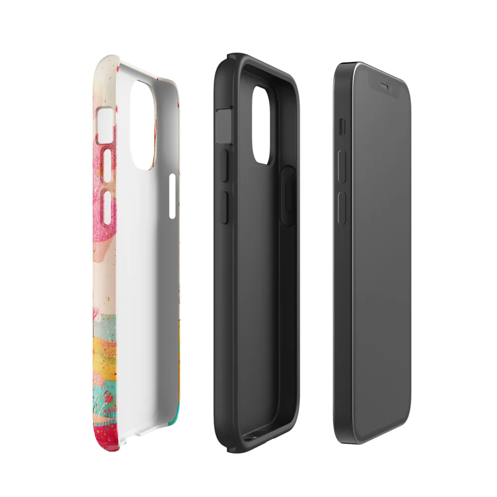Whispers of a Colorful Tree | Phone Case |  12 mini | Tough Case | Glossy