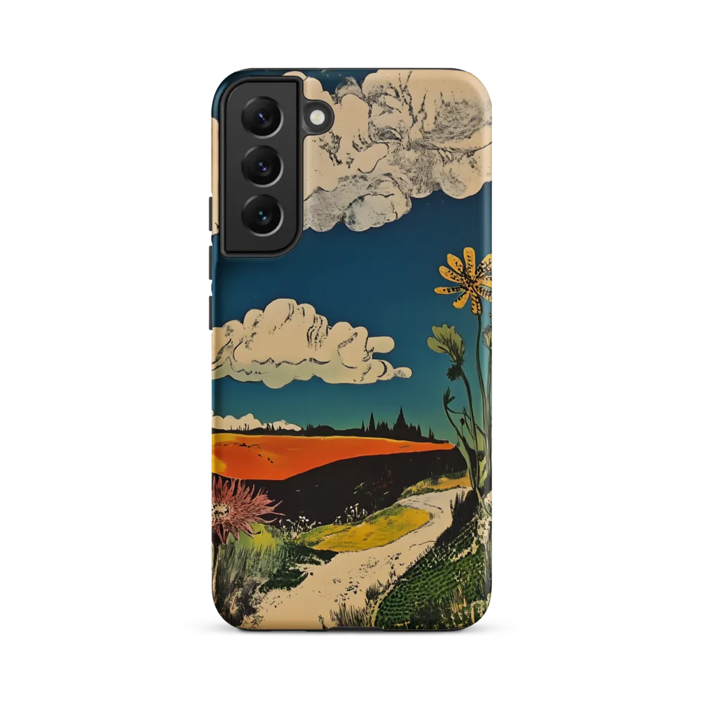 Surreal Blooming Landscape