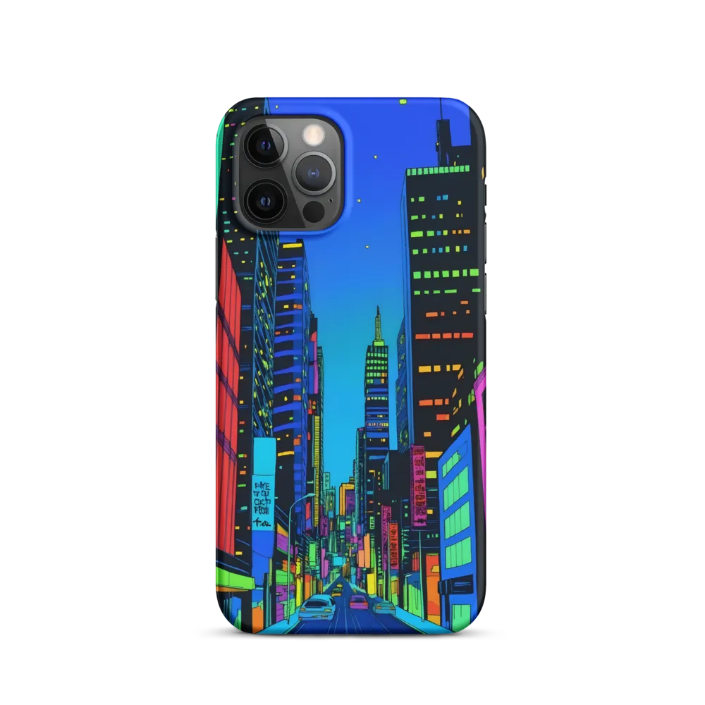 Neon Dreamscape: A Futuristic City at Dusk