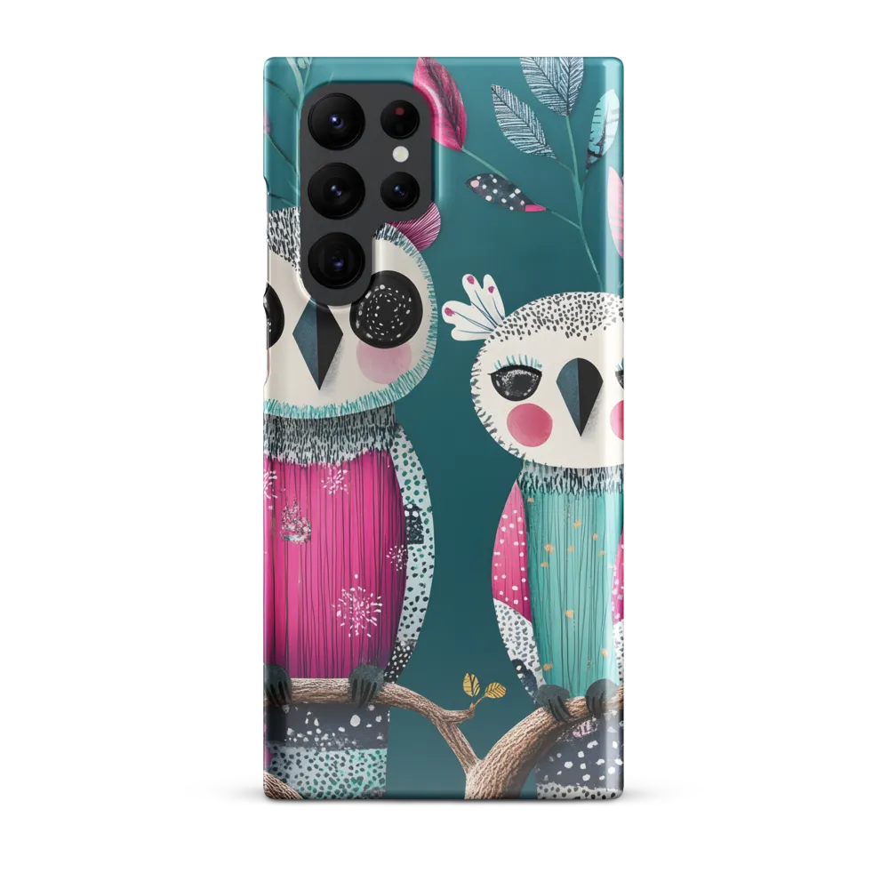 Whimsical Duo: A Celebration of Nature and Color