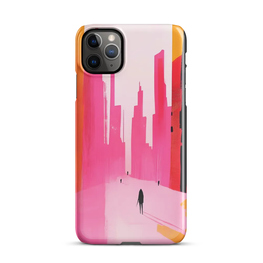 Urban Echoes in Pink | Phone Case |  11 Pro Max | Snap Case | Glossy