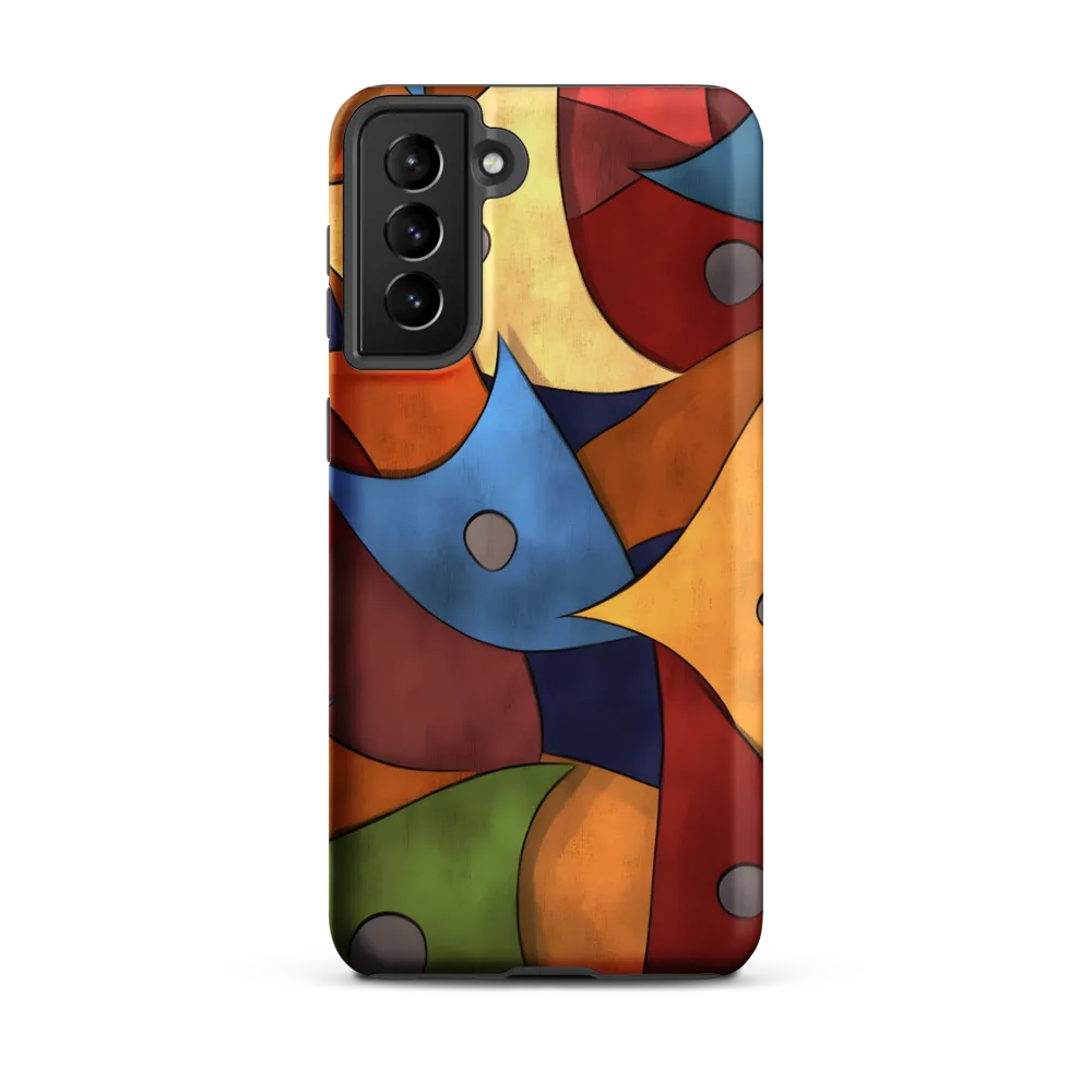 Vibrant Interplay of Shapes