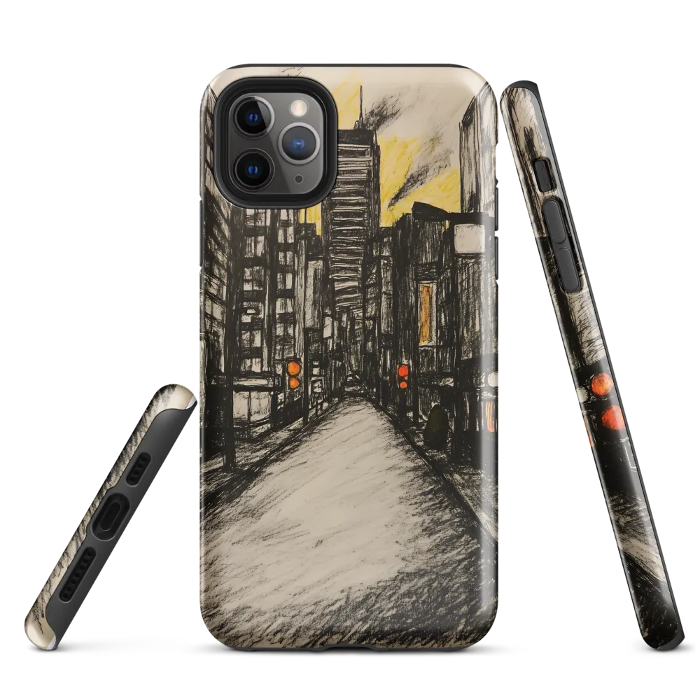 Cityscape of Solitude | Phone Case |  11 Pro Max | Tough Case | Glossy