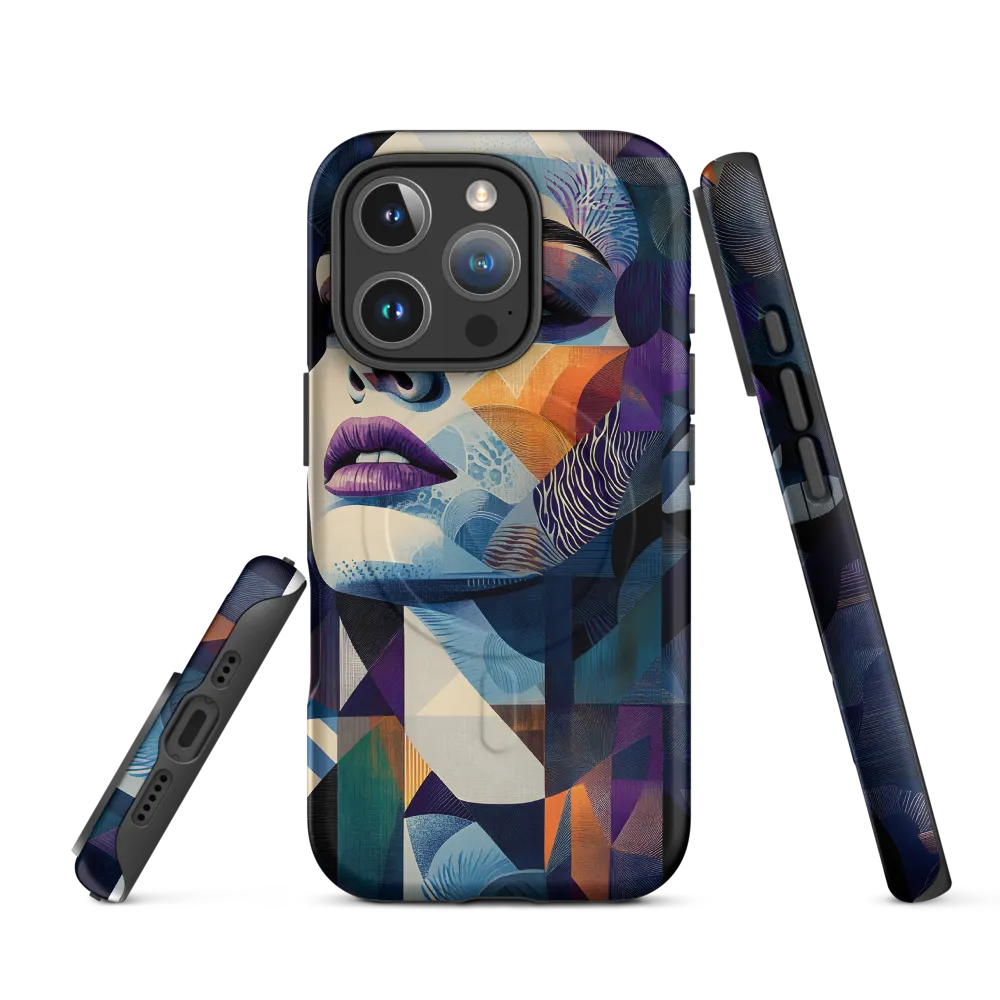 Fragmented Mystery: A Modern Portrait