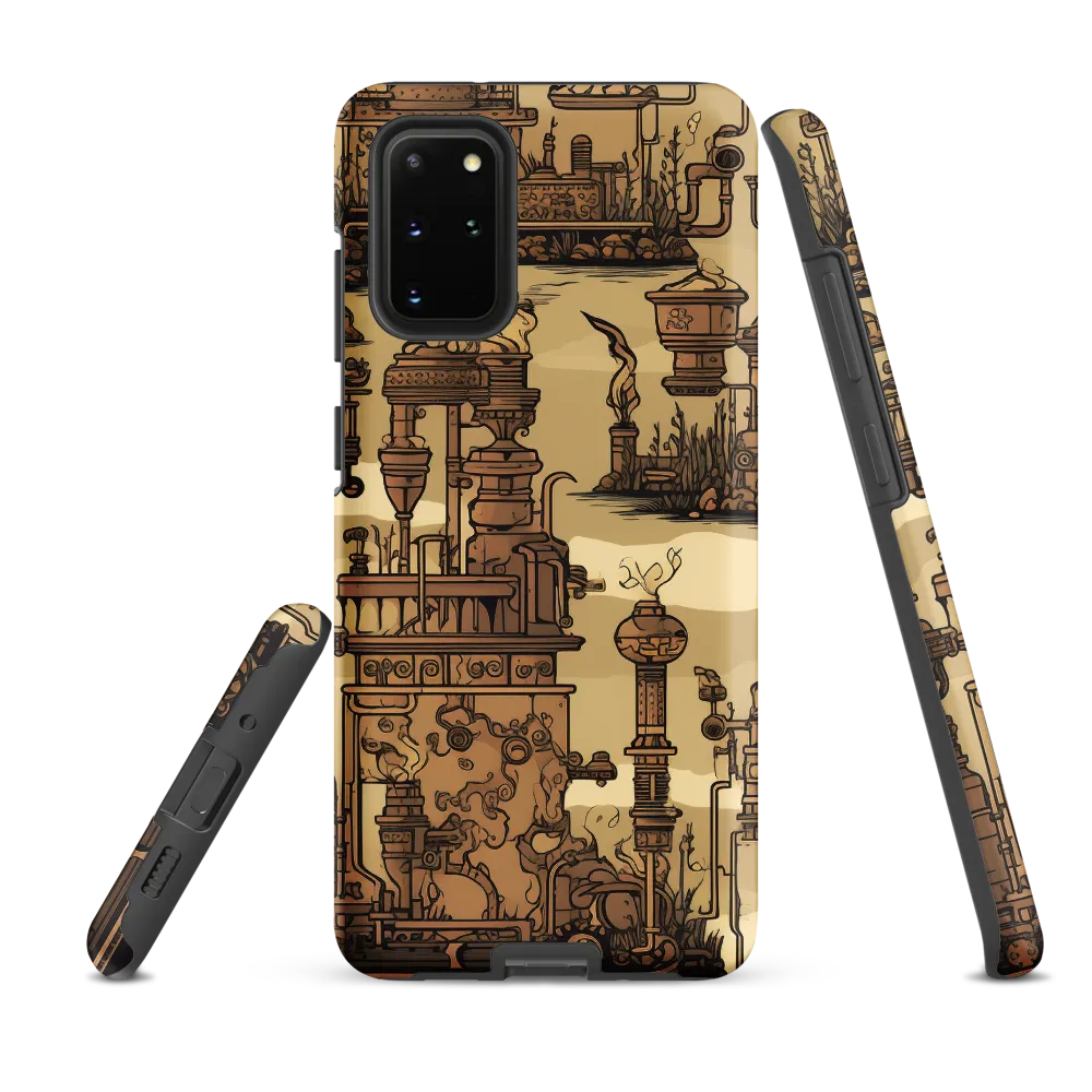 Whimsical Industrial Landscape
