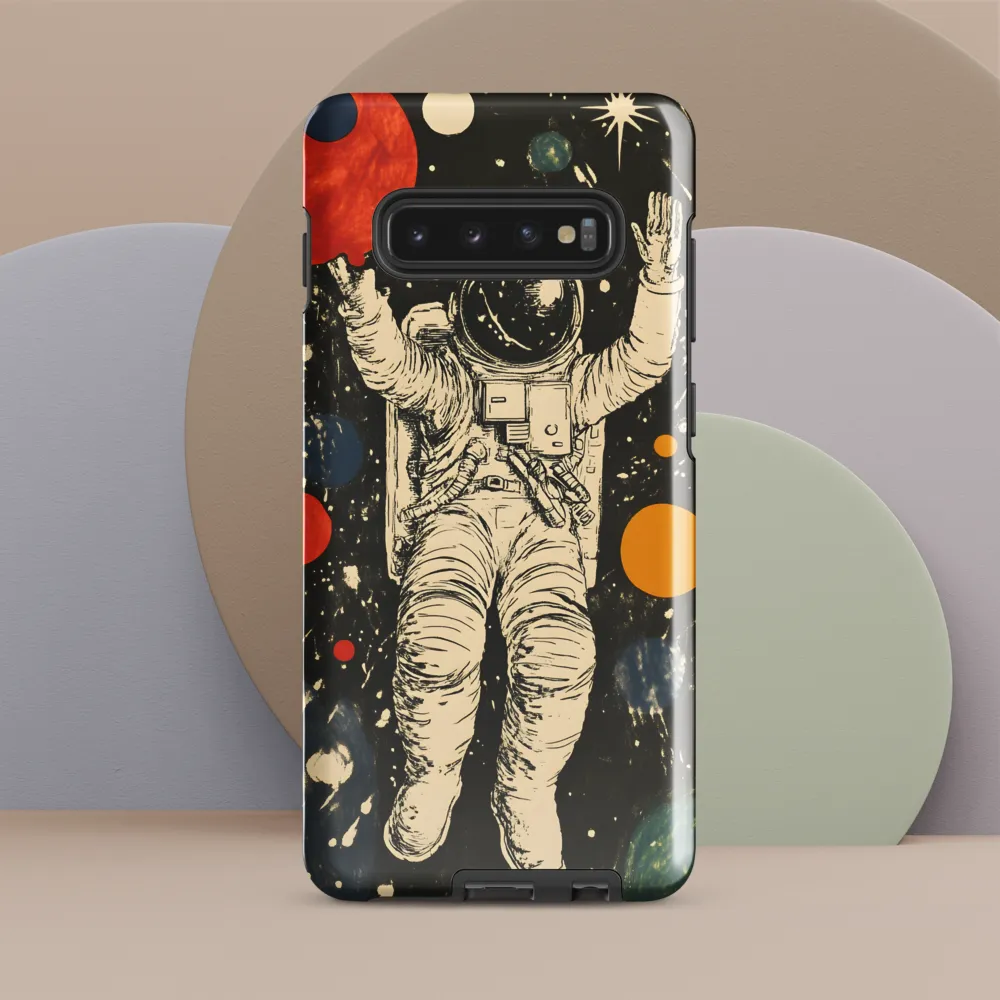 Floating in the Cosmos | Phone Case |  S10 Plus | Tough Case | Glossy