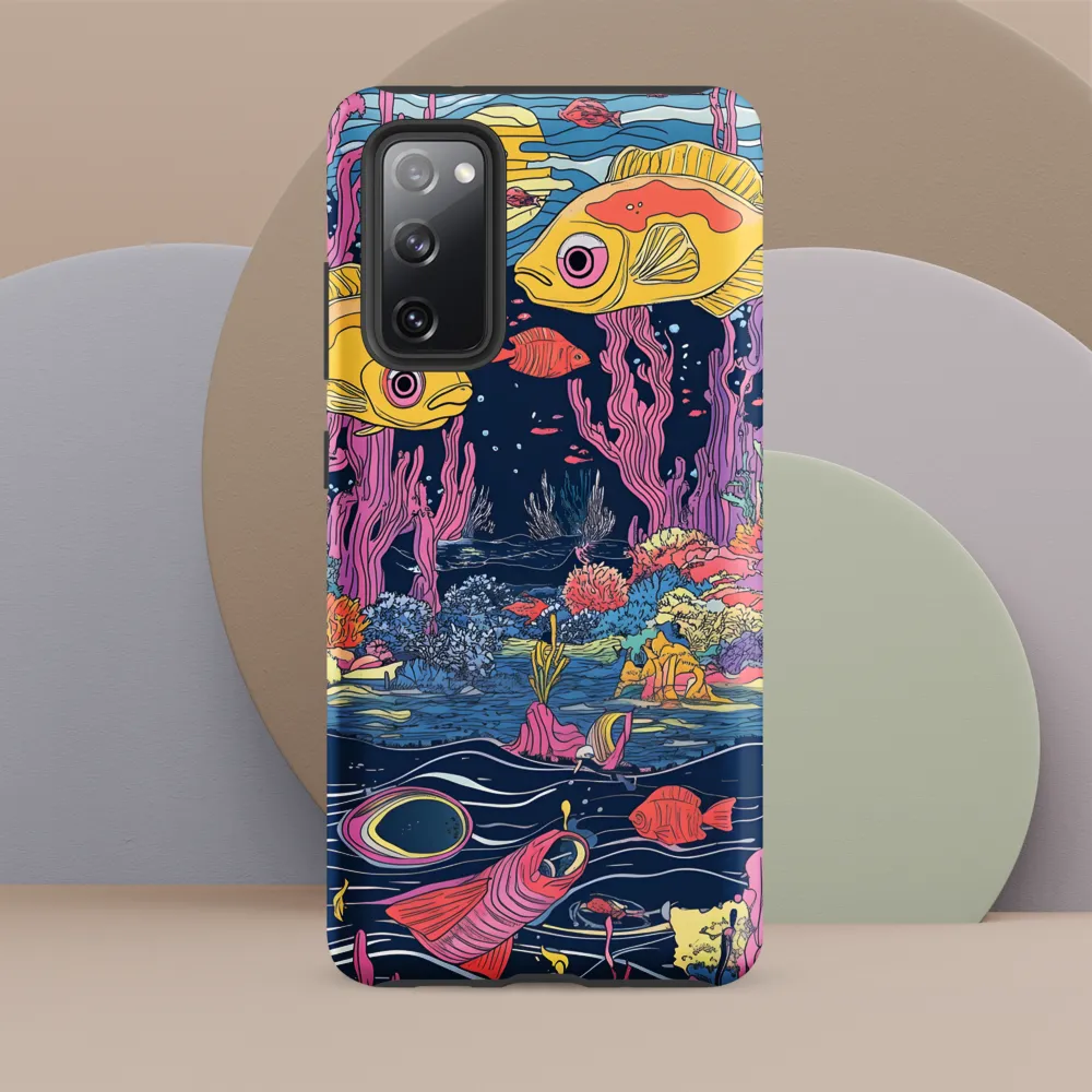 Underwater Dreamscape: A Playful Encounter