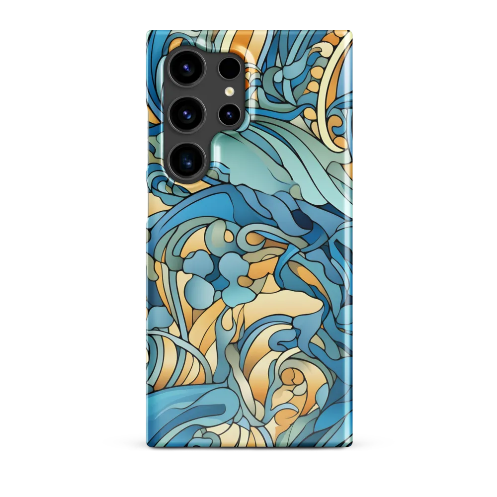Dancing Waves of the Ocean | Phone Case |  S24 Ultra | Snap Case | Glossy