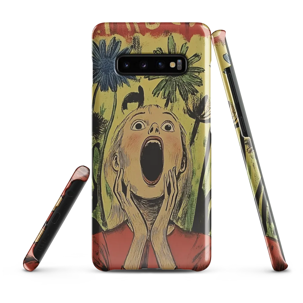 The Echo of Panic | Phone Case |  S10 Plus | Snap Case | Glossy