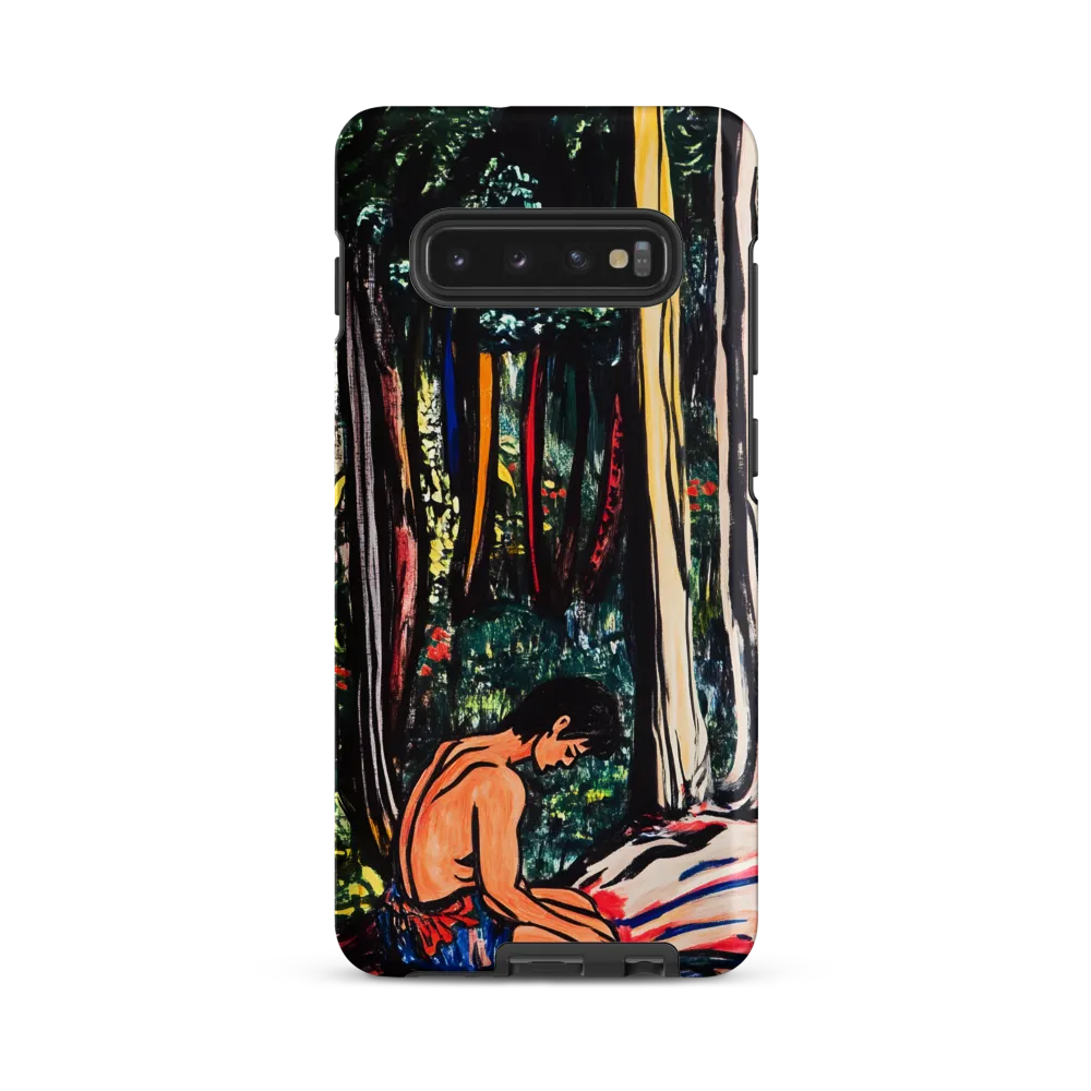 Contemplation in Nature | Phone Case |  S10 Plus | Tough Case | Matte