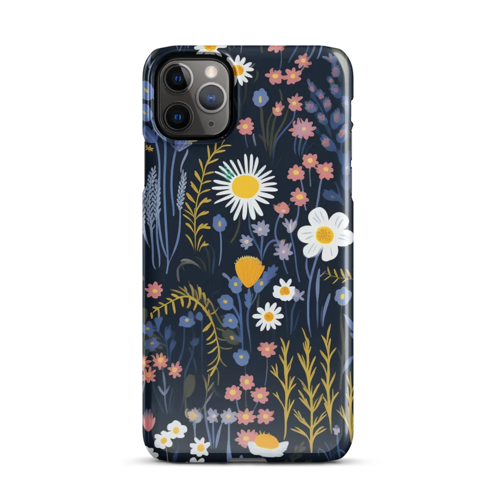 Botanical Harmony: A Floral Symphony | Phone Case |  11 Pro Max | Snap Case | Glossy