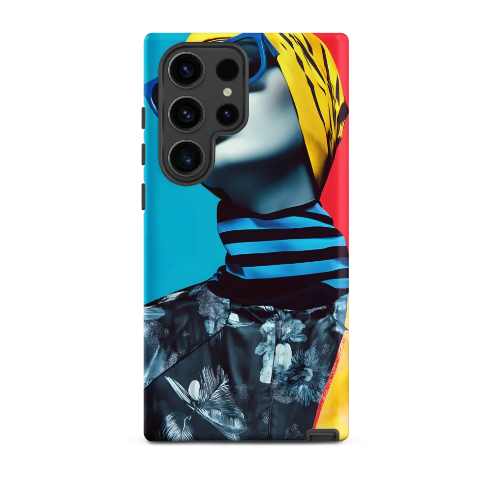 Vibrant Elegance in Modern Fashion | Phone Case |  S23 Ultra | Tough Case | Matte