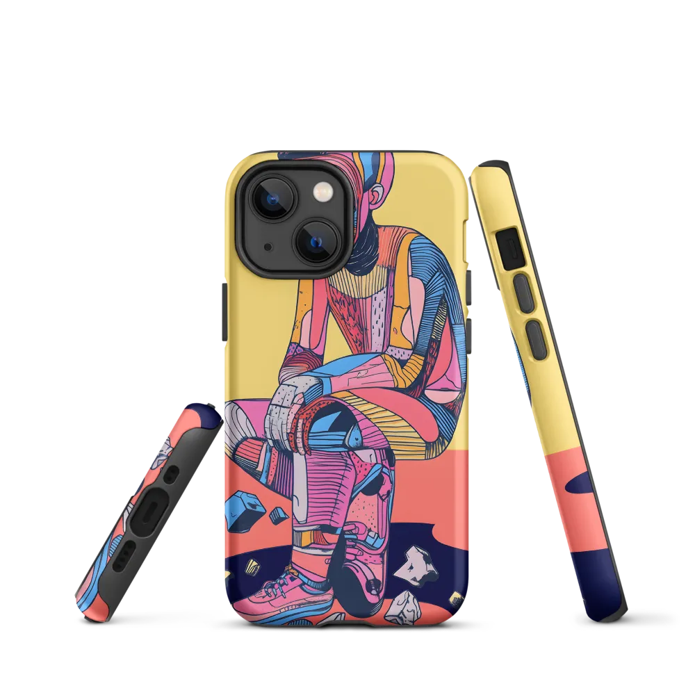 Contemplation in Color | Phone Case |  13 mini | Tough Case | Matte