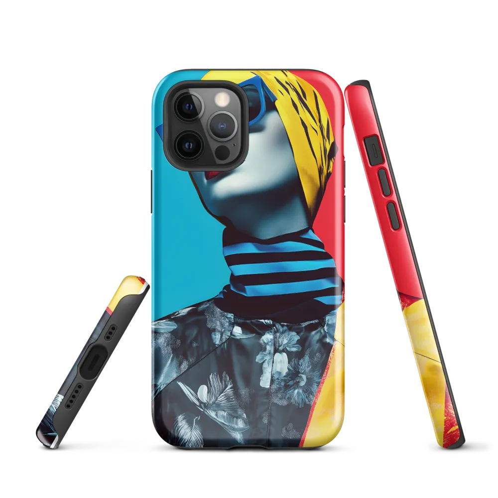 Vibrant Elegance in Modern Fashion | Phone Case |  12 Pro | Tough Case | Glossy