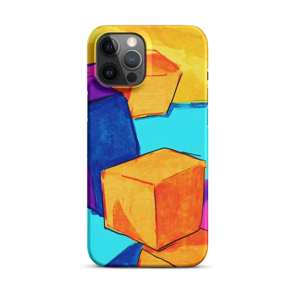 Playful Cubes in Vibrant Harmony