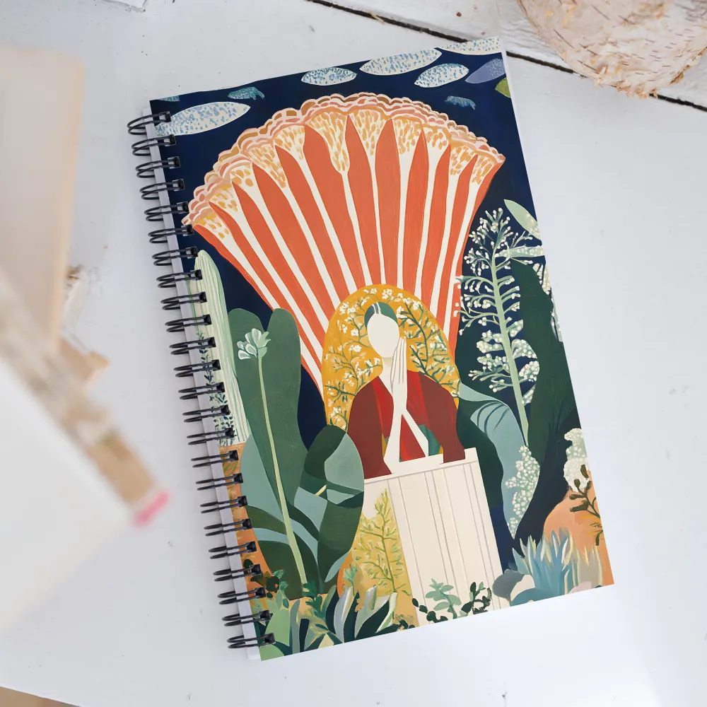 Embrace of Nature | Spiral Notebook