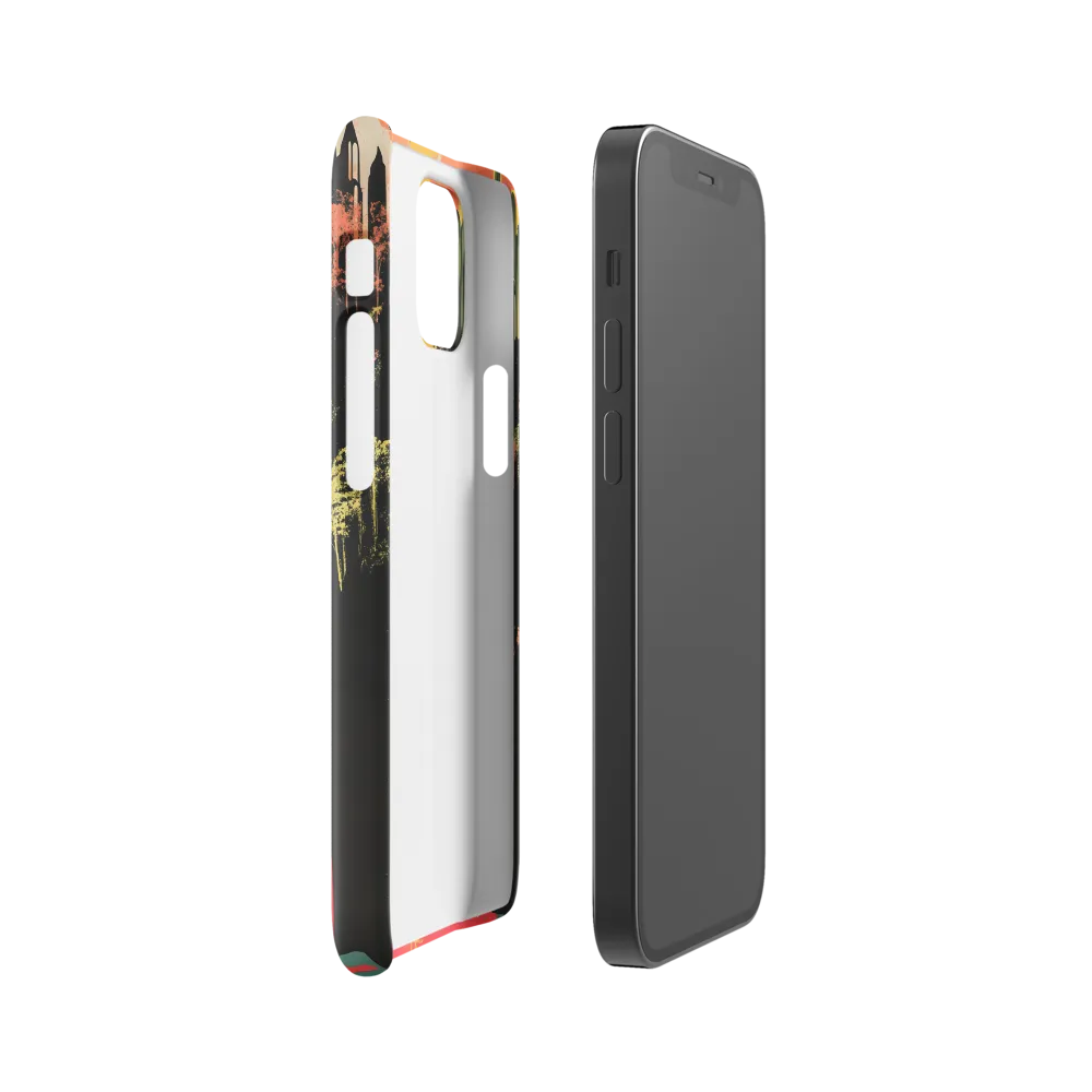 Elysian Echoes: A Surreal Reflections | Phone Case |  12 Mini | Snap Case | Glossy