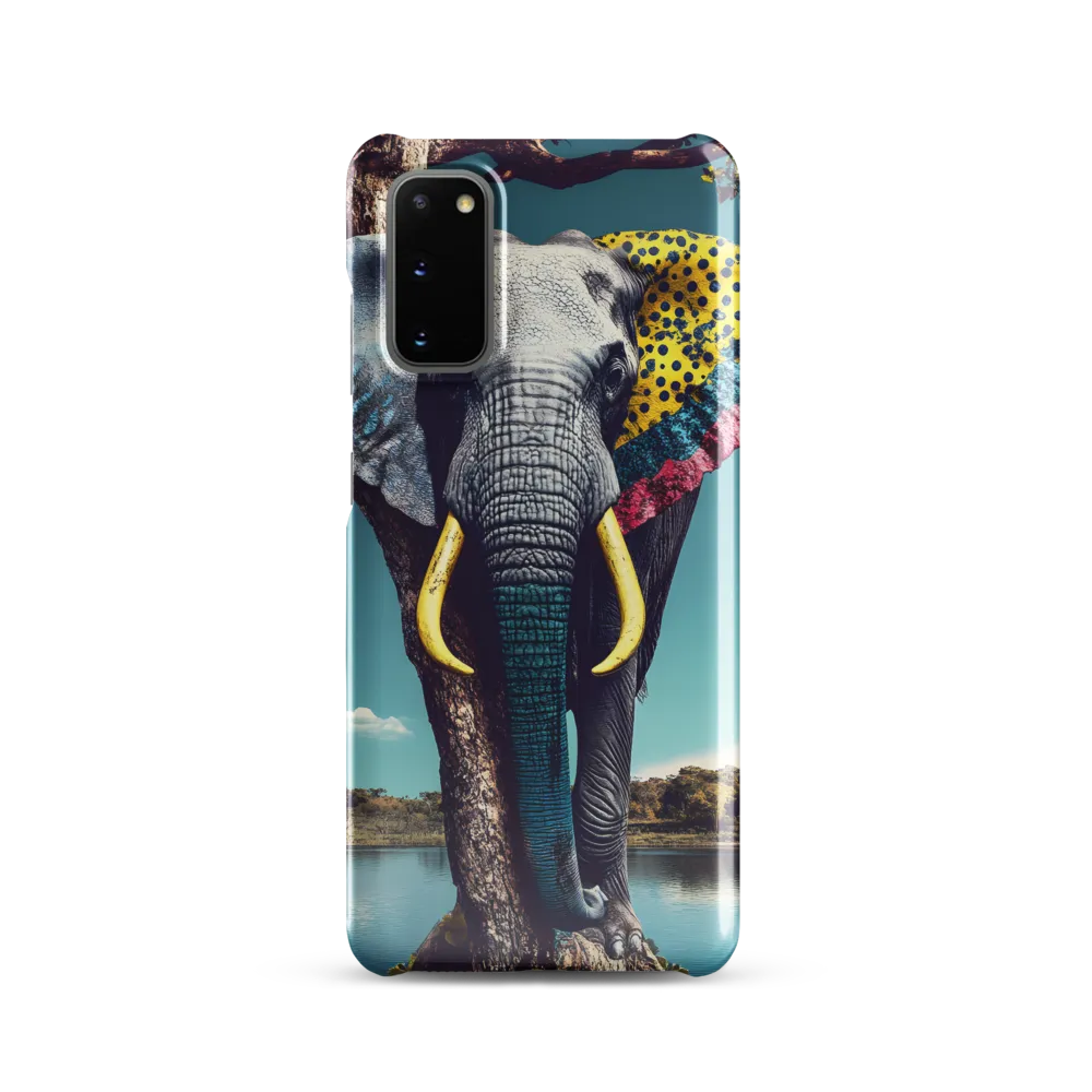 Playful Elegance: The Surreal Elephant