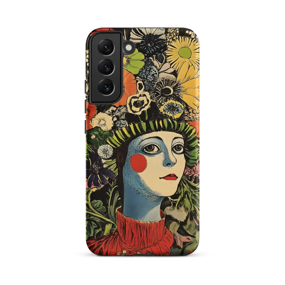 Floral Whimsy: A Portrait of Nature's Embrace