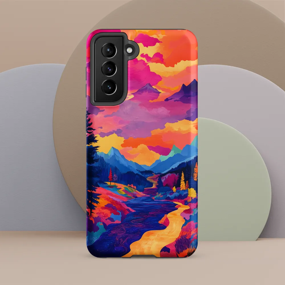 Radiant Serenity: A Surreal Landscape