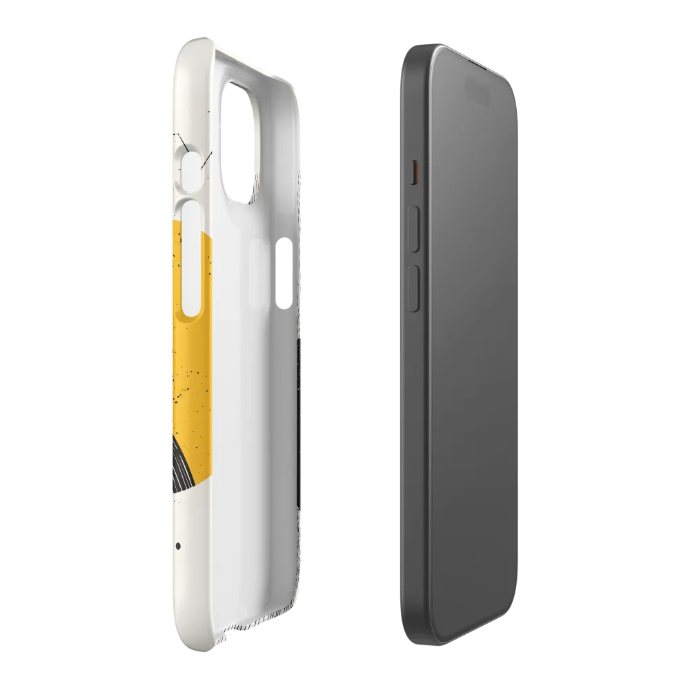 Dynamic Harmony in Black and Yellow