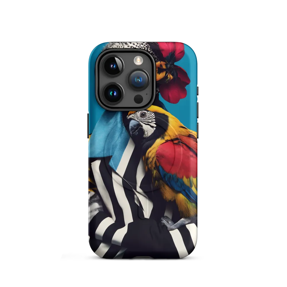Vibrant Fusion of Flora and Fauna