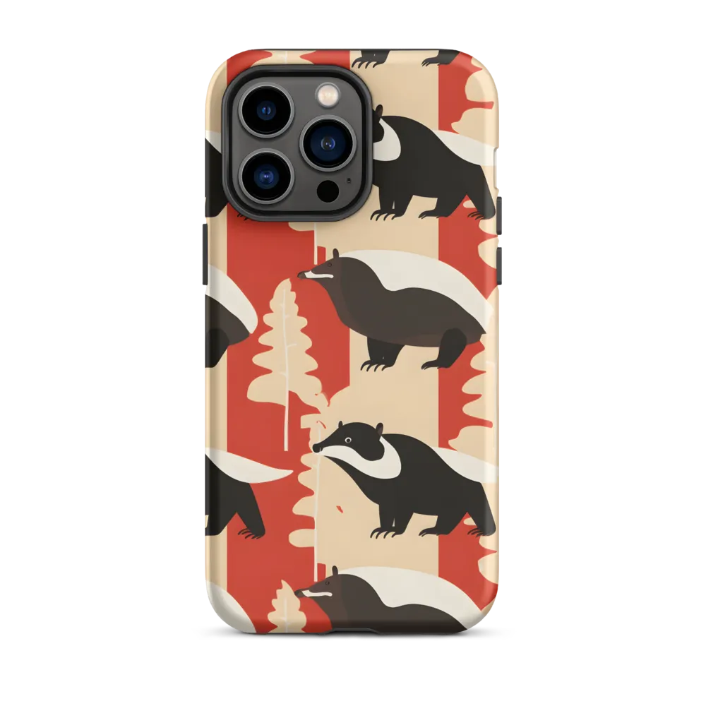 Wildlife Pattern: The Badger Tale