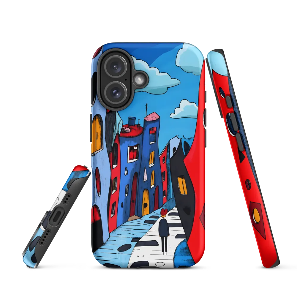 Whimsical Street of Colors | Phone Case