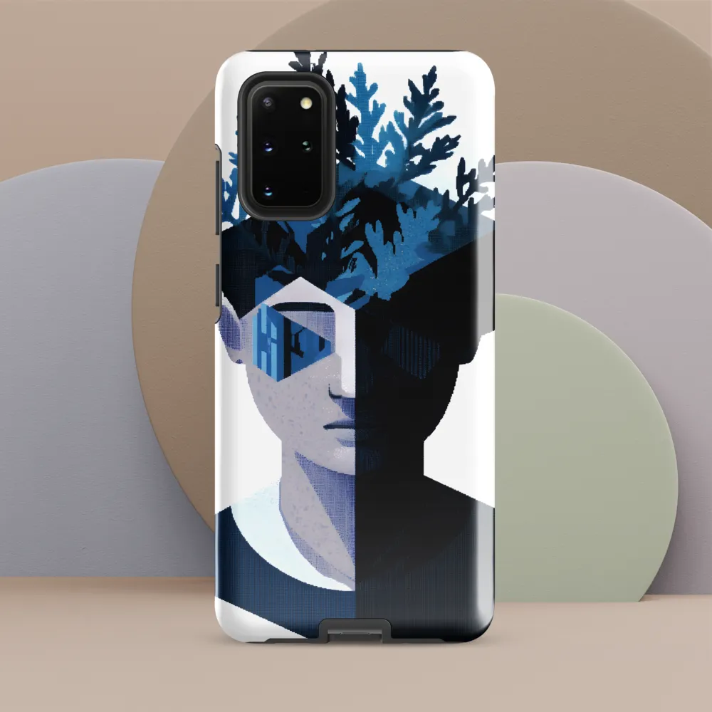 Nature's Reflection in a Surreal Portrait