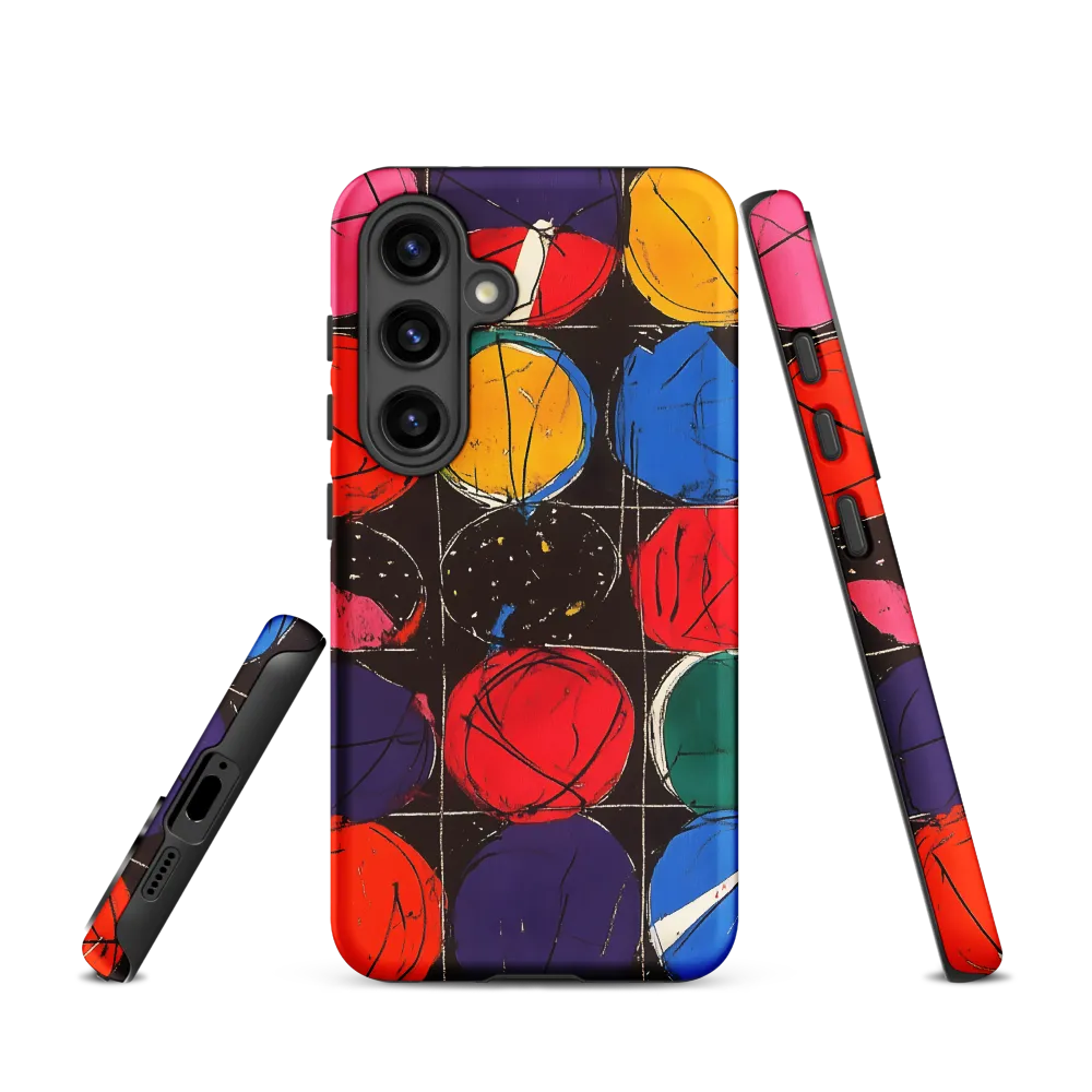 Colorful Circles in Abstract Harmony