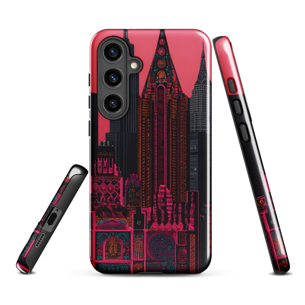Urban Vibrance: A Digital Exploration of Skyscrapers