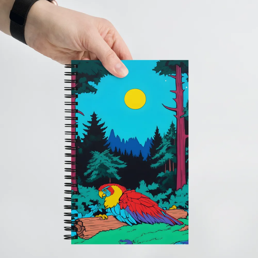 Whimsical Forest Guardian | Spiral Notebook