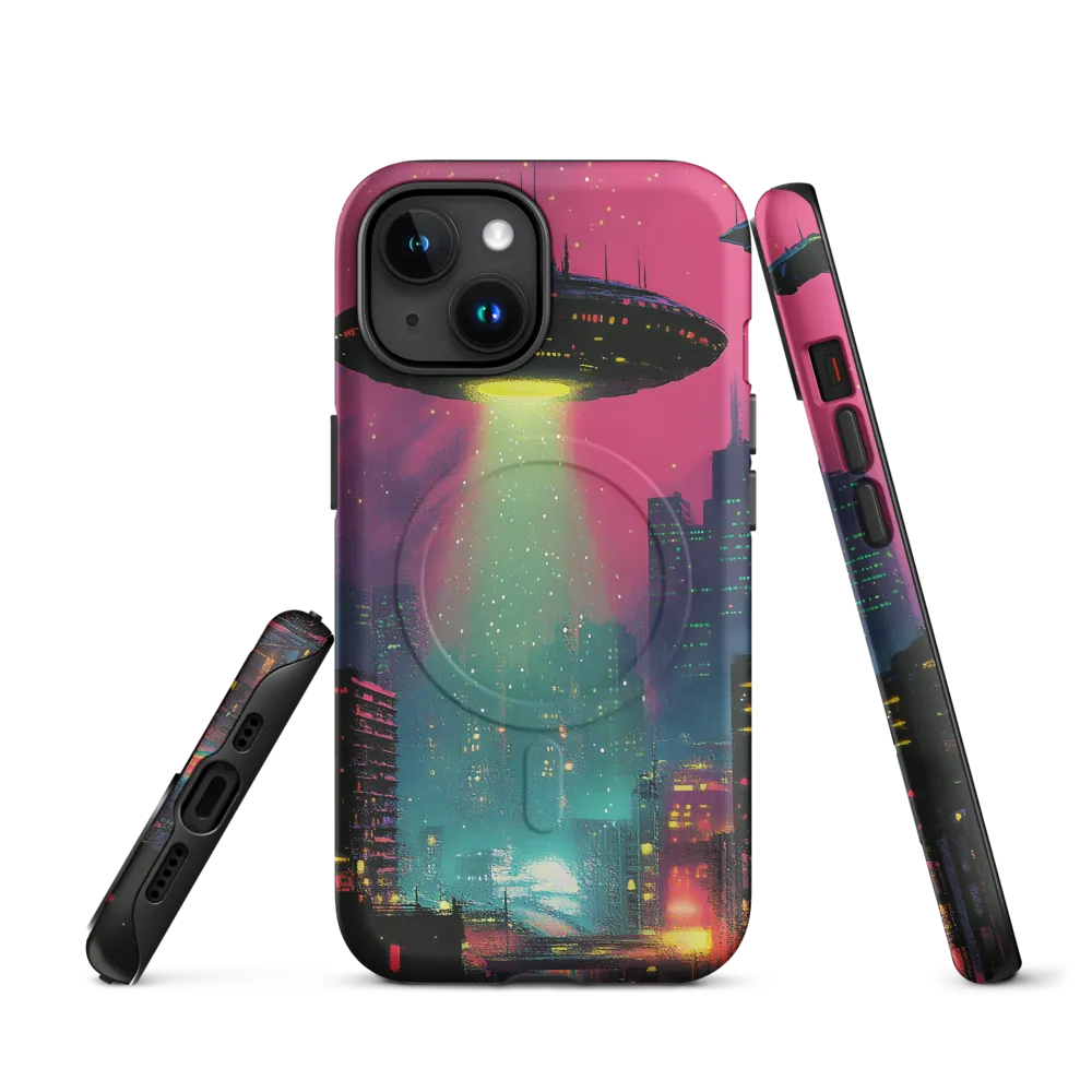Encounter Above Neon Heights | Phone Case |  15 | MagSafe® Tough Case | Matte