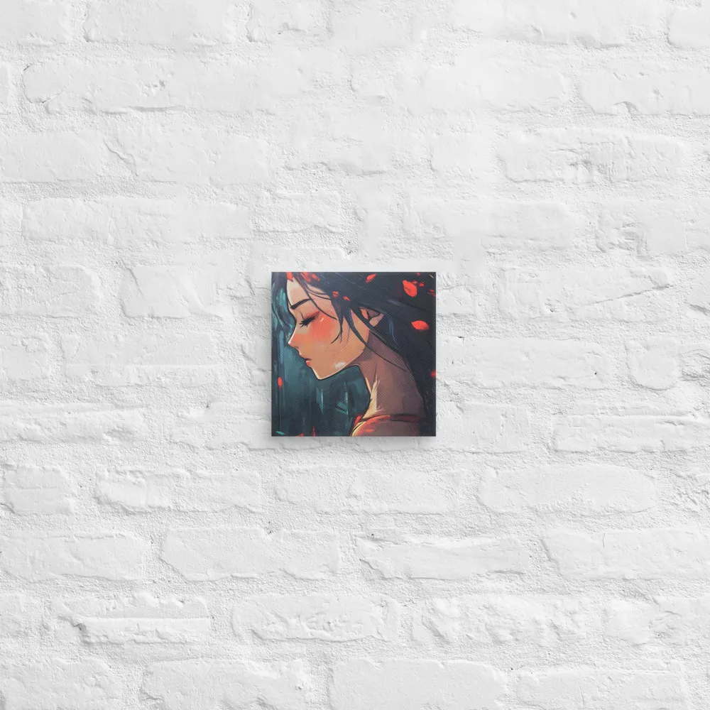 Whispers of Melancholy | Canvas | 8″×8″