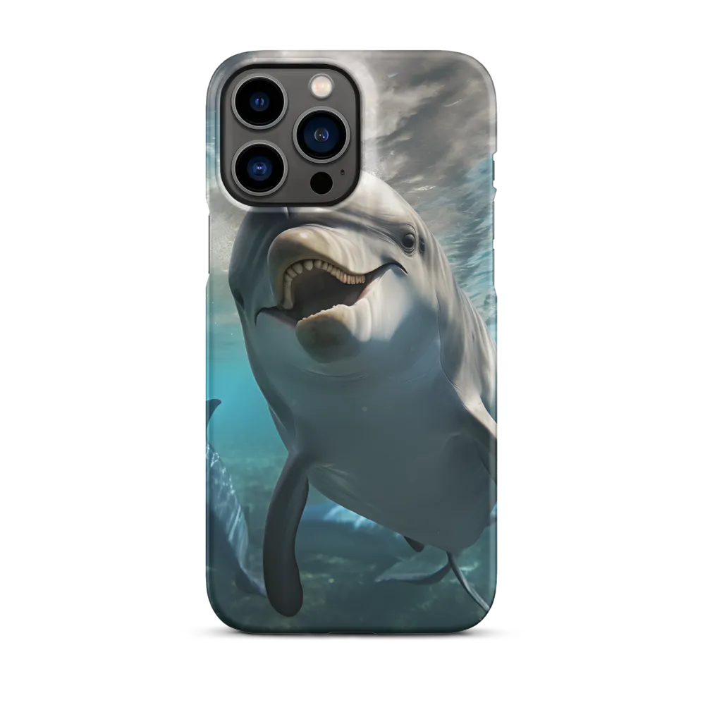 Beneath the Waves: A Dolphin's Dance
