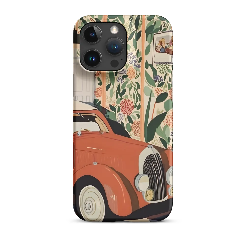 Vintage Charm: A Modern Encounter | Phone Case |  16 Pro Max | Snap Case | Matte