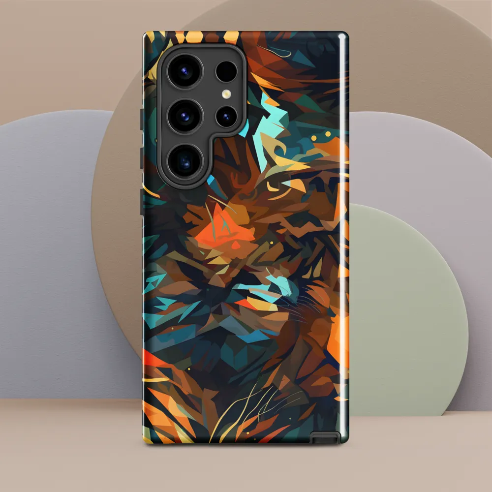 Wild Symphony: Abstract Tigers
