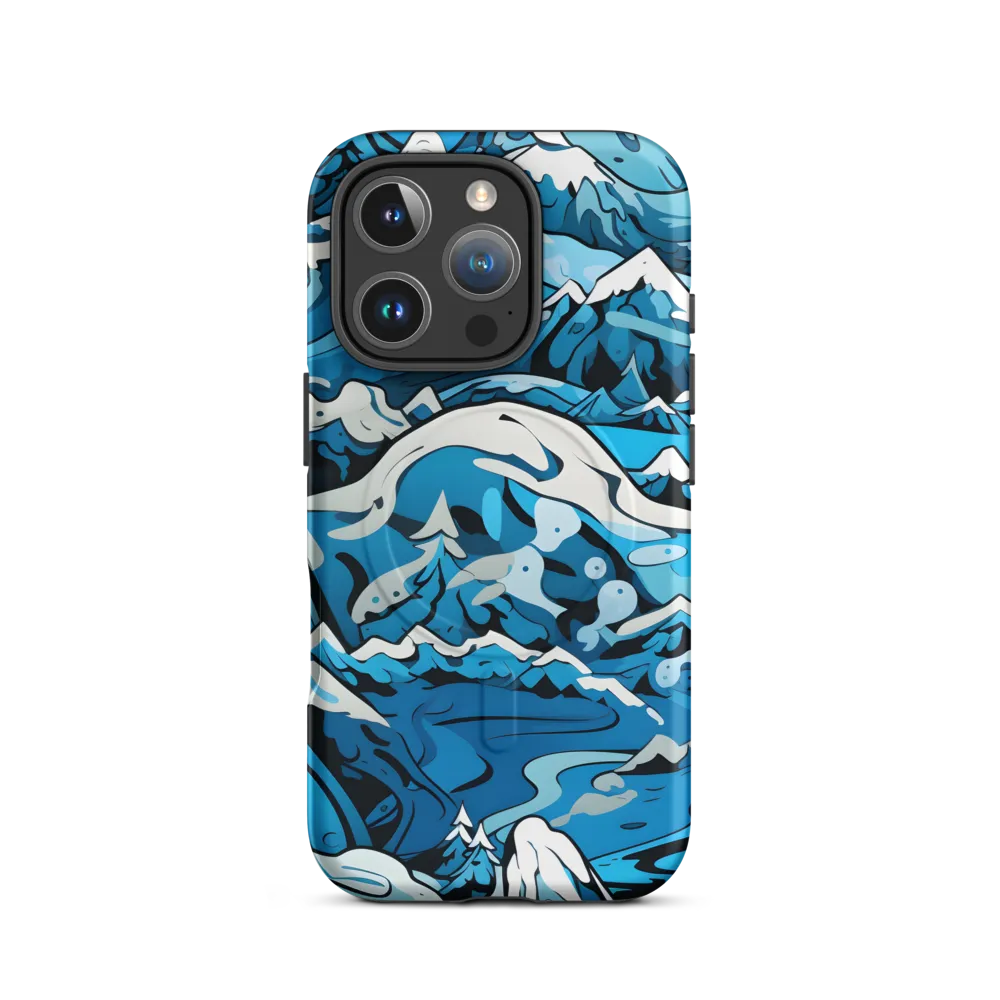 Frozen Harmony: A Blue Mountain Odyssey