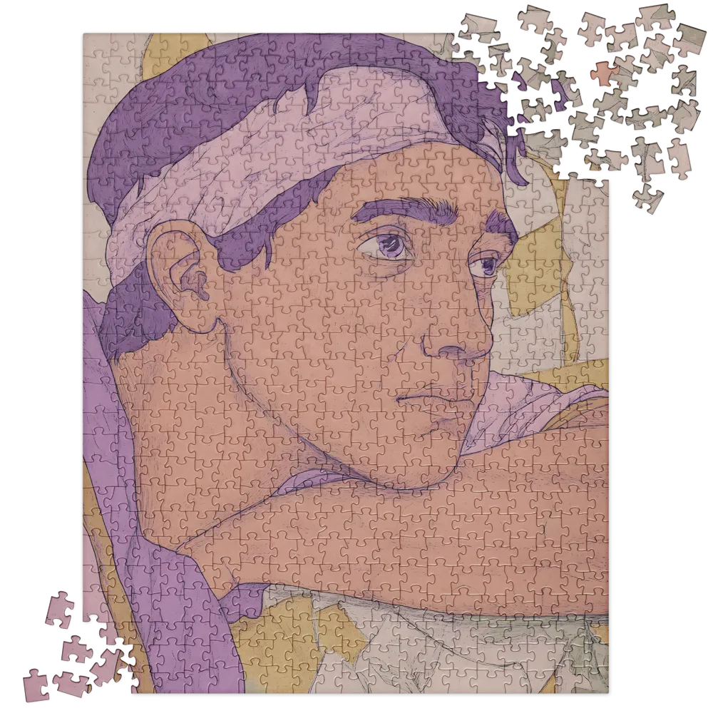 Contemplation in Pastel Hues | Jigsaw Puzzle | 520 pieces