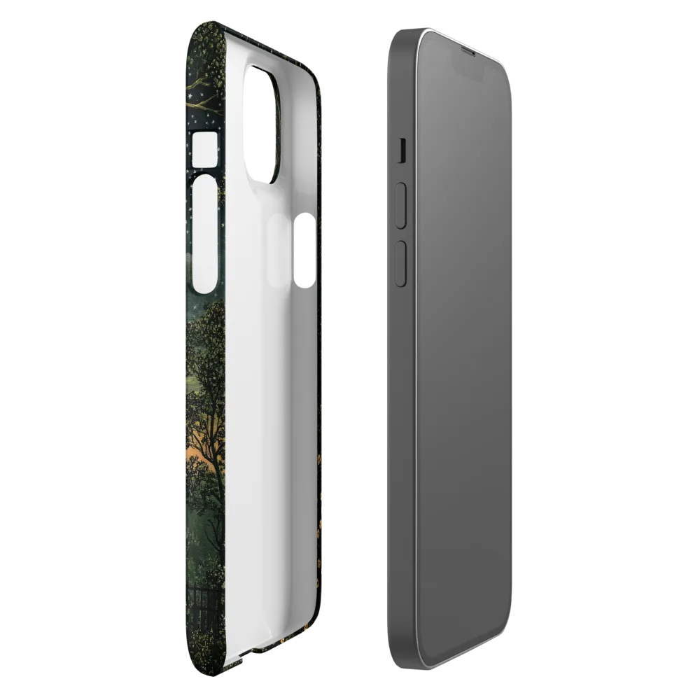 Mystical Nightscape Under the Full Moon | Phone Case |  14 Plus | Snap Case | Matte
